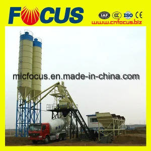 Famous Brand Hzs75 Modular Precast Quick Concrete Batching Plant