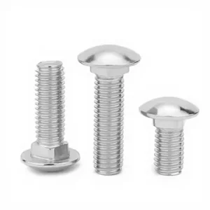 Carriage Bolts for Wooden Deck Construction Stainless Steel &amp; Carbon Steel Fasteners