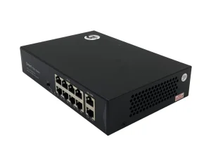 Ethernet Switch OEM/ODM Poe 100Mbps 8-Port Switch, 120W Power, Metal Casing