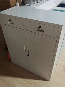 OEM High-Quality Steel File Cabinet with Adjustable Shelves for Organized Document Storage