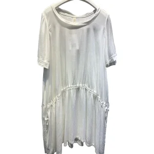 Short Sleeve Linen Dress