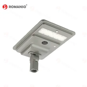 Romanso Solar Street Light System All-in-One LiFePO4 Lithium Battery Solar Powered Lights 5 Years Warranty Solar Light