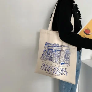 Bolso de hombro tote con bolsillo interior