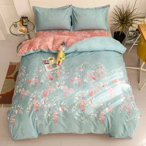 Conjunto de ropa de cama de lujo de algodón lavable y súper suave para niños y adultos 100% para dormitorio