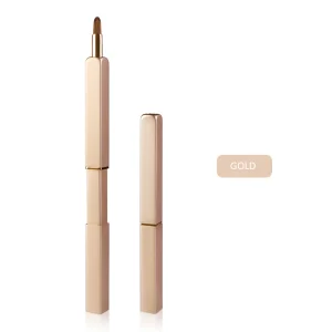 Multicolor Retractable Cosmetic Lip Makeup Brush