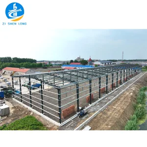 Prefab Warehouse Workshop 1000 Square Meter Steel Structure Warehouse Building