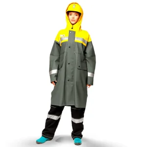 Premium Russian-Style Fire Resistant Waterproof Raincoat for Oil&Gas Fields