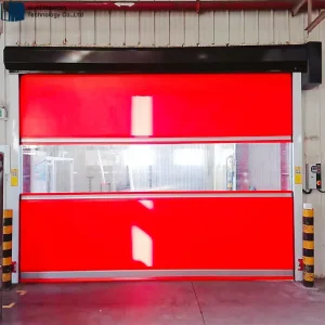 Newton Sturdy Wind-Resistant Electric PVC High Speed Roll up Sheet Door