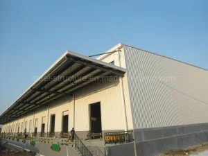 Factory Supply Prefabricated Customized Engineered Steel Structure Building Industrial Shed