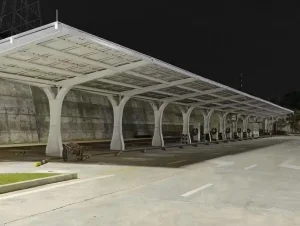 Innovative Solar Carport Shed Structure for Eco-Friendly Parking