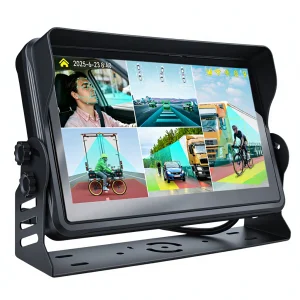 10.1" 5CH 1080P AI ADAS DMS Intelligent Fleet Management System 4G GPS WIFI Vehicle MDVR for Truck Bus Mining Heavy Machinery