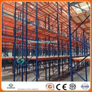 Heavy Duty Vna Racking Very Narrow Aisle Pallet Rack System