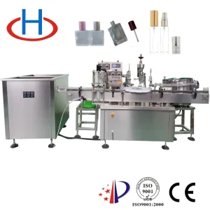 Automatic 4 Heads Explosion Proof Perfume Filling Machine Liquid