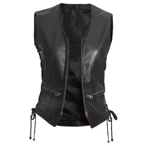 Premium Quality Leather Made Men Vest Reasonable Price Wholesale Latest Deign Breathable Leather Vest For Online Sale