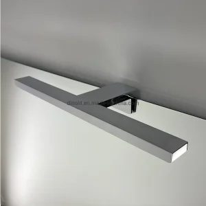 300mm Length Waterproof Bath Illumination Chrome Aluminum LED Vanity Mirror Light
