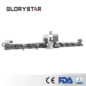 Glorystar Laser Automatic Precision Auto-Loading Cutting Machine System Zero Residual Material for Tubes