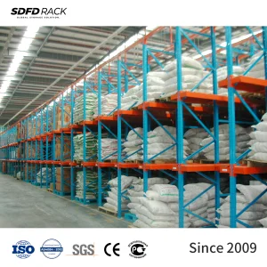 High-Capacity Drive-In Pallet Racking Storage System Drive-Thru Rack for LIFO Forklift Industrial Warehouse Rack Steel Rack Unit