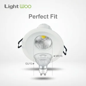 Architectural Downlight Shell Gu10 Housing