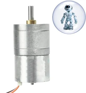 محرك تروس تيار مستمر عالي العزم Jgb37-3530 عمود مخصص 6×15mm