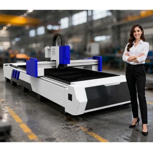 WSD 3015 CNC Fiber Laser Cutting Machine for Metal Cutting Sheet Metal &amp; Tube Automatic 3000W Laser Cutting Machine