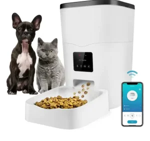 New Design High Quality 3L WiFi APP 10s Voice Recording Pet Feeder