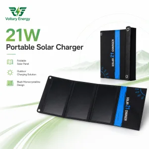 Portable 21W Foldable Solar Panel