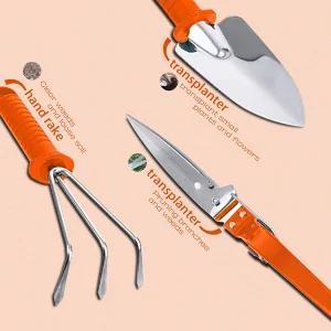 Factory Price Customized High-Quality Small Pruning Grafting Planting Kids Gardening Hand Tool Set Gardening Mini Kit Tools