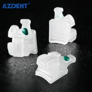 Azdent Dental SL Clear Roth 022 Teeth Brace Self-Ligating Orthodontic Ceramic Brackets
