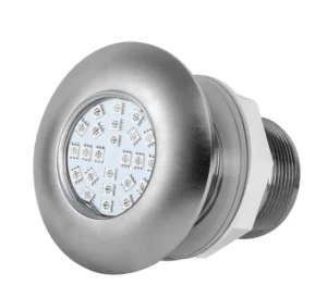5W LED Underwater Light Full Stainless Steel Recessed Cement Concrete Swimming Pool Bulb Lamp Underground Spotlight RGB Colorful