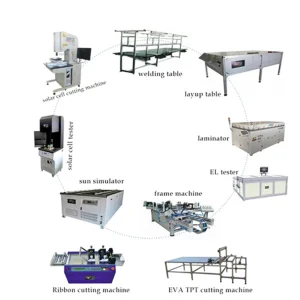 Solar Making Machine PV Module Production Line Solar Plate Making Machine