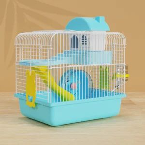 Two-Story Castle Hamster Cage