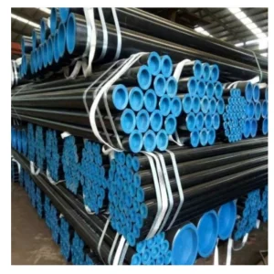 Tubo de acero galvanizado redondo ERW con rosca estriada recubierto de carbono/aleación/zinc