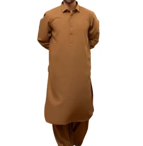 Custom Ethnic Traditional Muslim Clothing Shalwar Kameez Cotton Formal Pakistani Pathani 2pcs Suit Men Party Winter Breathable