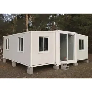 Modern Look Prefabricated Expandable Container Home 20FT 40FT China Modular Steel Frame Fast Build Design