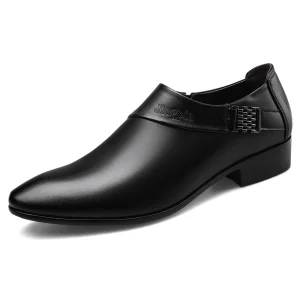 Zapatos de vestir de negocios para hombres de talla grande, zapatos casuales para hombres, zapatos versátiles para bodas