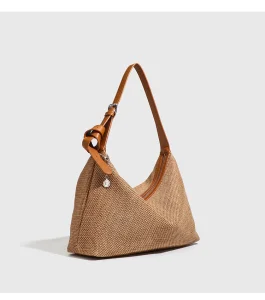 Bolsas de Palha Trançada, Bolsas Tote de Grande Capacidade