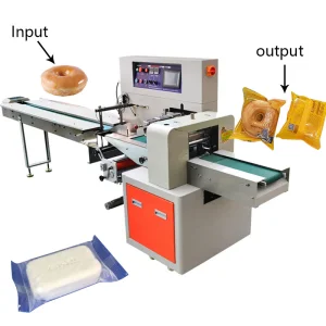 FLOW Pillow Type Wrapping Machine Horizontal