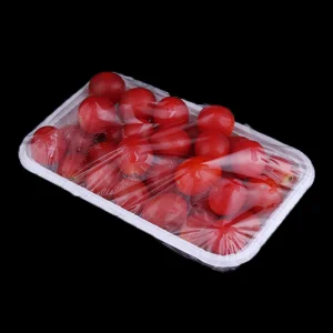 disposable food grade fruit package PP tray