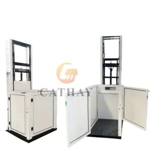 CE 1~15m Residential Indoor Outdoor Vertical Platform Stair Home Small Personal Elevator Wheelchair Lift for Home