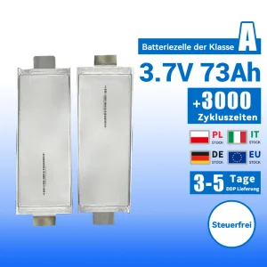 73ah 3.7V Lithium Ion Battery