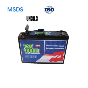 LiFePO4 Deep Cycle 100ah 12V Lithium Battery W/Built in BMS 3000-5000 for RV/Camper Marine Overland/Van