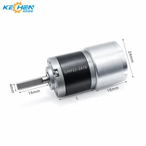 24mm DC 12V Brushless Planetary Geared Motor