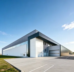 Customized Q355 Steel Beam Prefabricated Warehouse