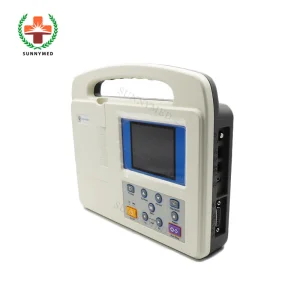 Sy-H001b Máquina de electrocardiografía portátil de un solo canal para hospital