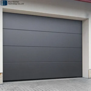 Factory Direct 16X8 Modern Insulated Hurricane Impact Resistant Steel Garage Doors