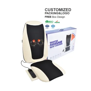 Body Shiatsu Heated Car Massage Cushion