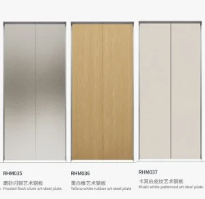 Premium 400kg Rose Gold Stainless Steel Villa Elevator for Luxury Homes