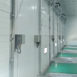 Industrial Automatic Overhead Steel Thermal Insulated Metal Exterior Garage Sectional Vertical Lifting Roll up Sliding Door for Warehouse Loading Docks