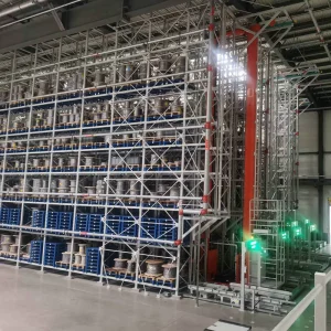 Precision Steel Storage System for Efficient Inventory Management
