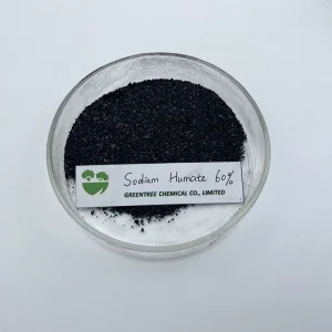 Agriculture Fertilizer Factory High Soluble Feed Additive Humic Acid 60% Sodium Humate China Manufacturers